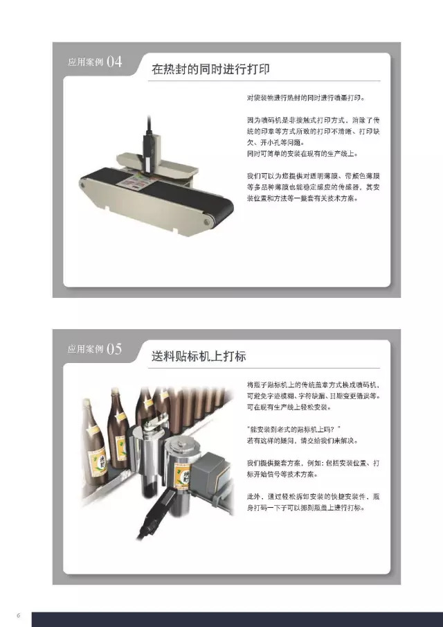 噴碼機各行業(yè)應(yīng)用安裝圖示指導(dǎo)